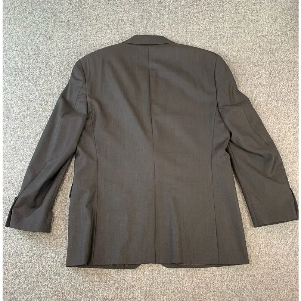 Ralph Lauren Suit Jacket‎ Blazer Wool Brown 40R